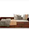 Недорогую мебель такую как Кровать JLOZ1S 90 ИНДИАНА BRW купить в магазине Другая Мебель в Липецке