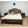 Купить Кровать с каретной стяжкой Флоренция из массива бука с доставкой по России по цене производителя можно в магазине Другая Мебель в Липецке