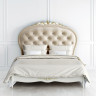 Купить Кровать с мягким изголовьем 180*200 Romantic R518D-K02-AG-B01 с доставкой по России по цене производителя можно в магазине Другая Мебель в Липецке