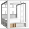 Купить Кровать со шкафом библиотечным и балдахином с основанием 160x200 4You by VOX с доставкой по России по цене производителя можно в магазине Другая Мебель в Липецке