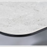 Стол PALLAS Signal Ceramic 160 раскладной серый мрамор/черный матовый