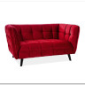 Кресло Signal CASTELLO 1 Velvet Bluvel 59 (бордовый)