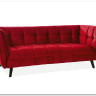 Кресло Signal CASTELLO 1 Velvet Bluvel 59 (бордовый)