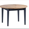 Стол обеденный раскладной Форест Графит D110/145 (массив) 