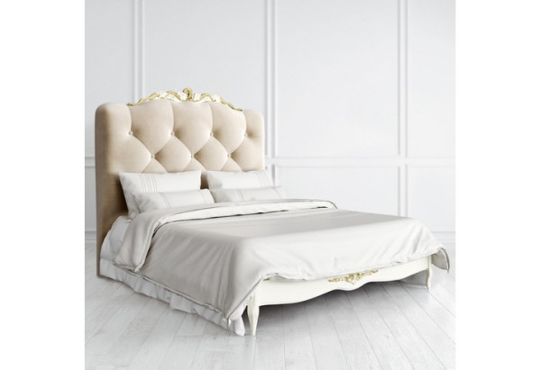 Купить Кровать с мягким изголовьем 180*200 Romantic R718D-K02-AG-B01 с доставкой по России по цене производителя можно в магазине Другая Мебель в Липецке