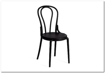 Стул THONET (mod. PL62) пластик Black (черный) 05