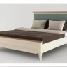 Кровать двуспальная Римини с мягким изголовьем