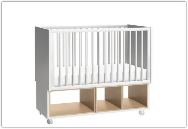 Купить Детская кроватка 60X120 4You by VOX BV белый/дуб с доставкой по России по цене производителя можно в магазине Другая Мебель в Липецке