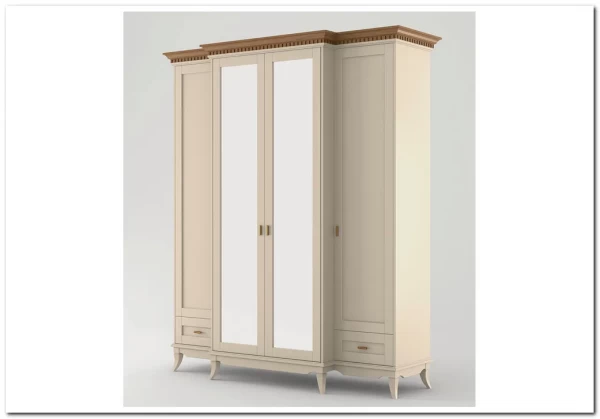 Шкаф четырехдверный Римини