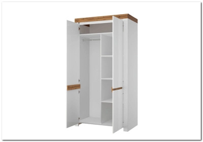 Шкаф 2-створчатый Таурус 2DG с полками Anrex